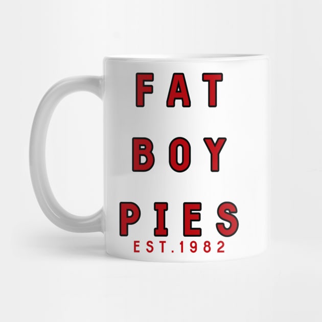 Fat boy pies red and black bold by Captain-Jackson